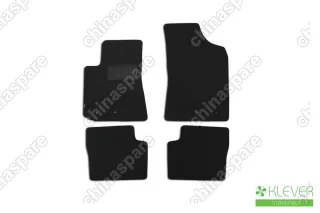 KLEVER02751201210kh Коврики в салон Klever Standard GEELY Emgrand 2016->, сед., 4 шт. (текстиль)