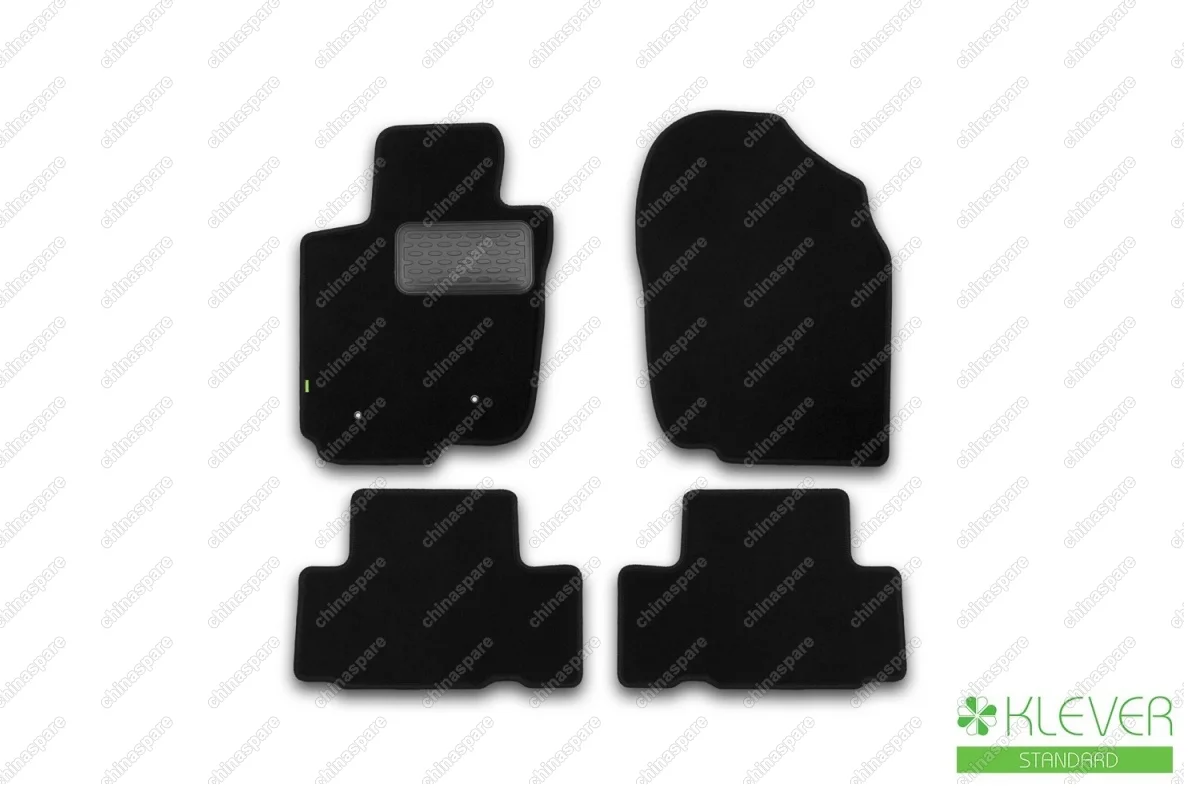 KVR02485501210kh Коврики в салон Klever Standard TOYOTA Rav 4 2010-2013, кросс., 4 шт. (текстиль)