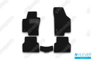 KLEVER03512122110kh Коврики в салон Klever Premium VOLKSWAGEN Tiguan, 2007-2016, кросс., 5 шт. (текстиль)