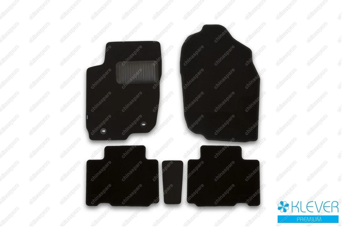 KLEVER03489922110kh Коврики в салон Klever Premium TOYOTA Rav 4, 2015->, кросс., 5 шт. (текстиль)