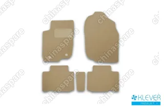 KLEVER04489922112kh Коврики в салон Klever Premium TOYOTA Rav 4, 2015->, кросс., 5 шт. (текстиль, бежевые)