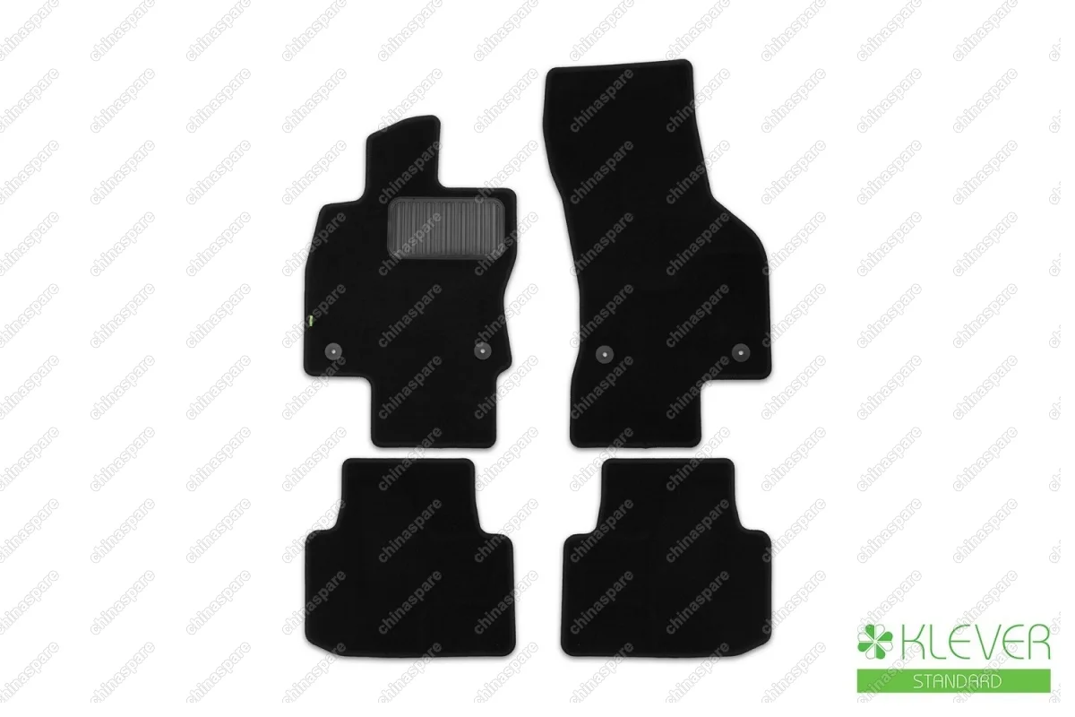 KLEVER02514601210kh Коврики в салон Klever Standard VOLKSWAGEN Passat B8, 2015-, сед., ун., 4 шт. (текстиль)