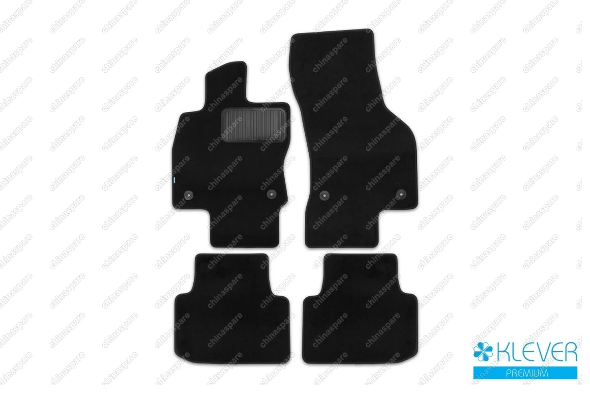 KLEVER03514622110kh Коврики в салон Klever Premium VOLKSWAGEN Passat B8, 2015-, сед., ун., 4 шт. (текстиль)