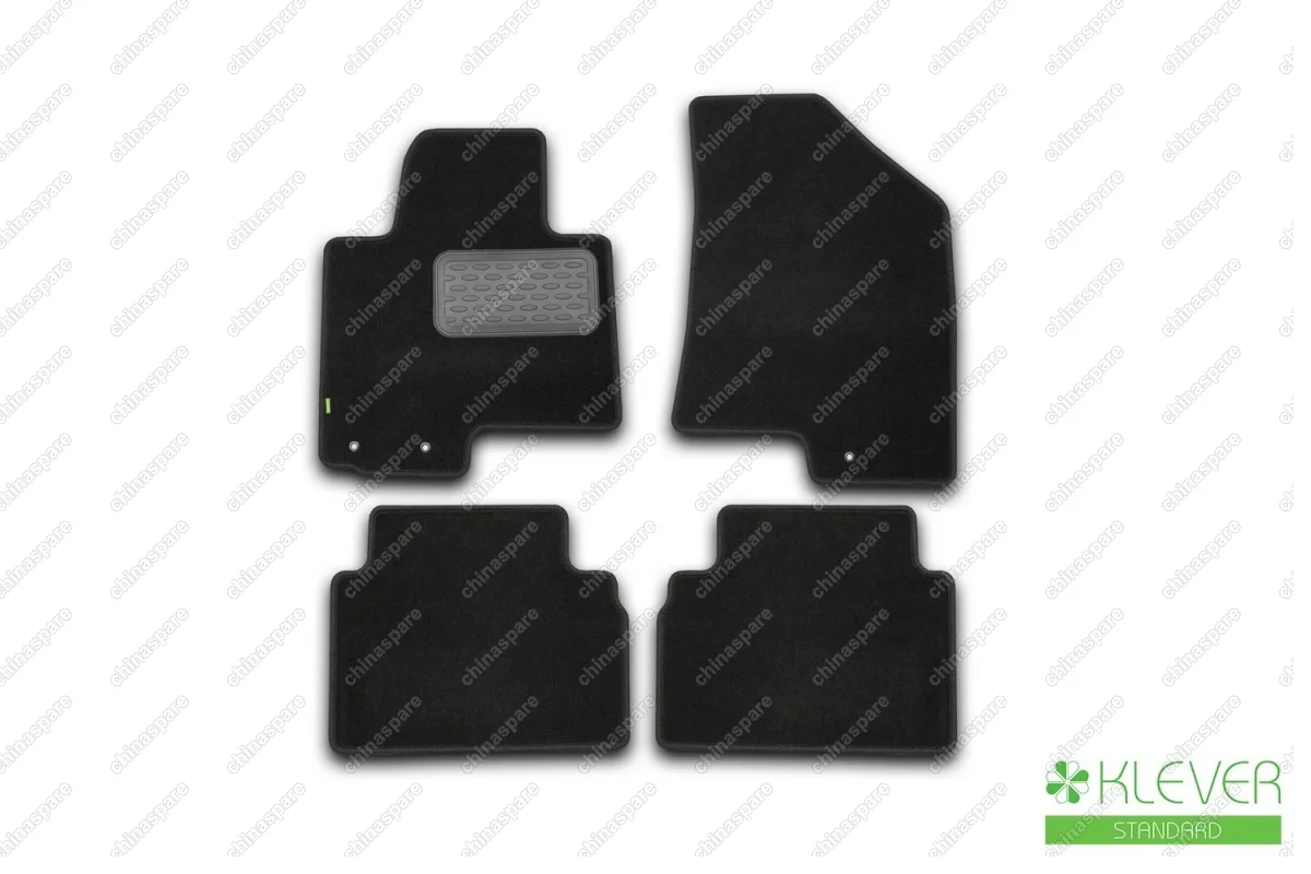 KVR02253301210kh Коврики в салон Klever Standard KIA Sportage 2010-2016, внед., 4 шт. (текстиль)