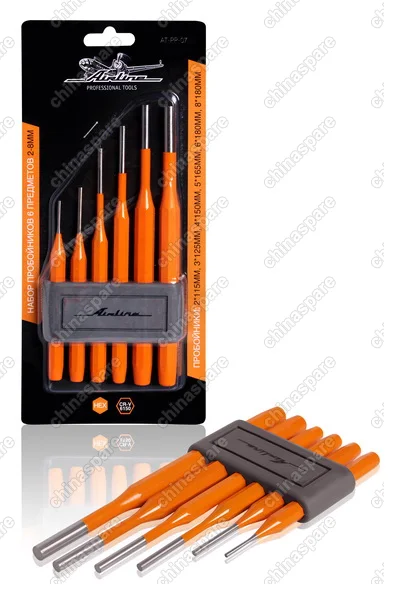 Набор пробойников 6 предметов 2-8мм