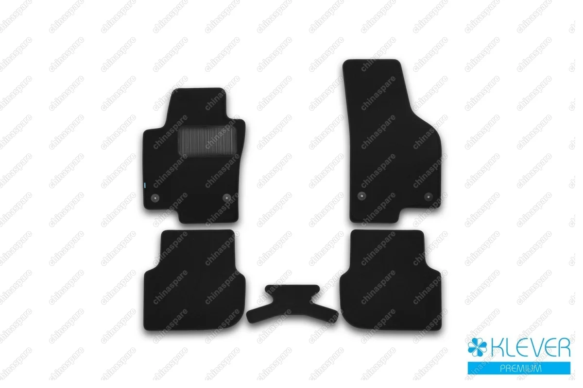 KVR03513822110kh Коврики в салон Klever Premium VOLKSWAGEN Jetta 2011->, сед., 5 шт. (текстиль)