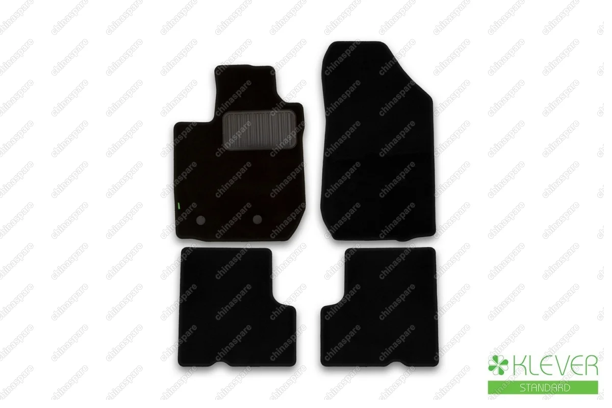 KLEVER02413401210kh Коврики в салон Klever Standard RENAULT Kaptur, 2016->, кросс., 4 шт. (текстиль)