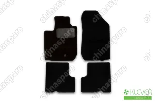 KLEVER02413401210kh Коврики в салон Klever Standard RENAULT Kaptur, 2016->, кросс., 4 шт. (текстиль)