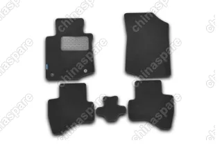 NLT102511110kh Коврики в салон CITROEN C1 3D, 5D 2010->, хб., 5 шт. (текстиль)