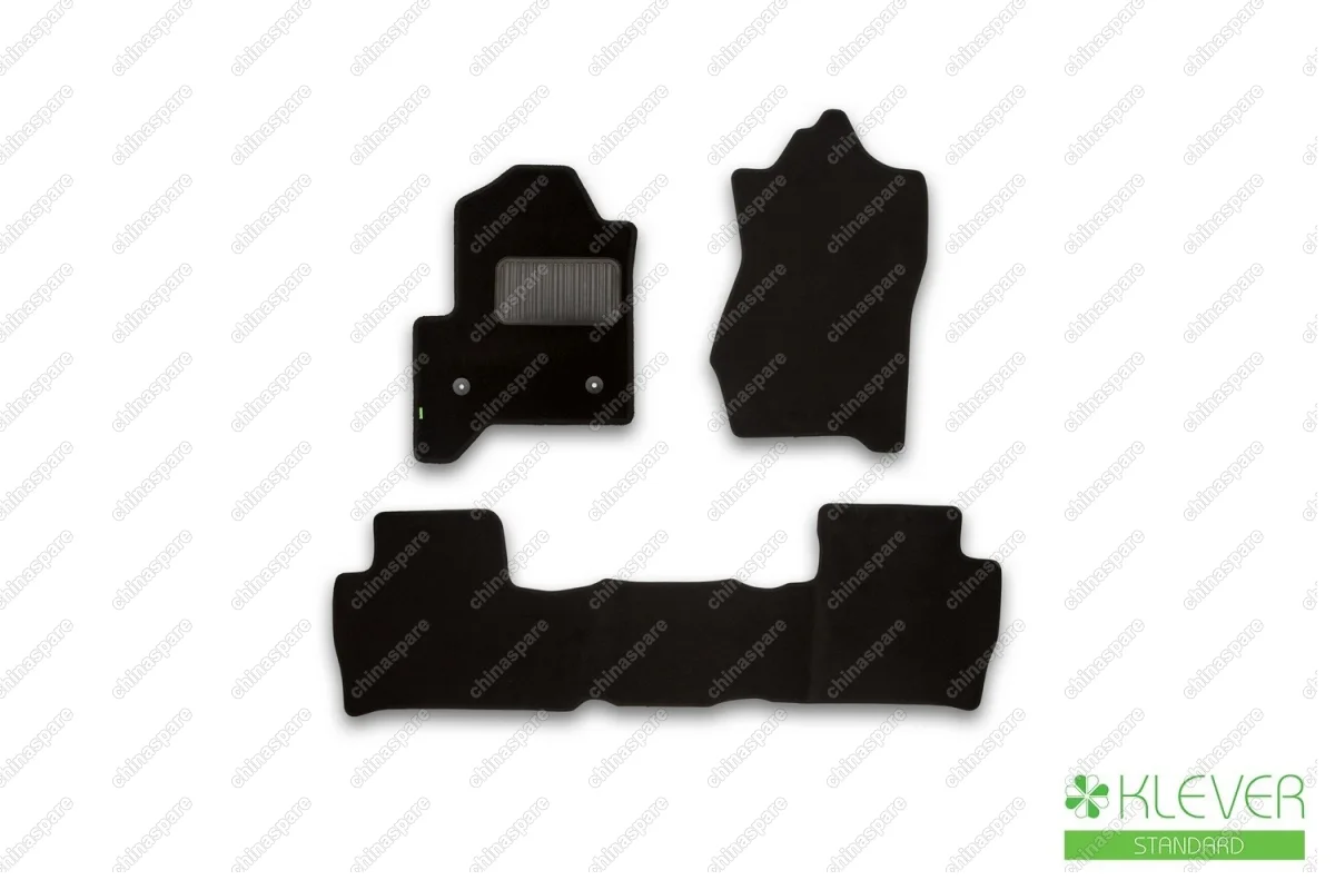 KLEVER02082301210kh Коврики в салон Klever Standard CHEVROLET Tahoe, 2015->, кросс., 3 шт. (текстиль)