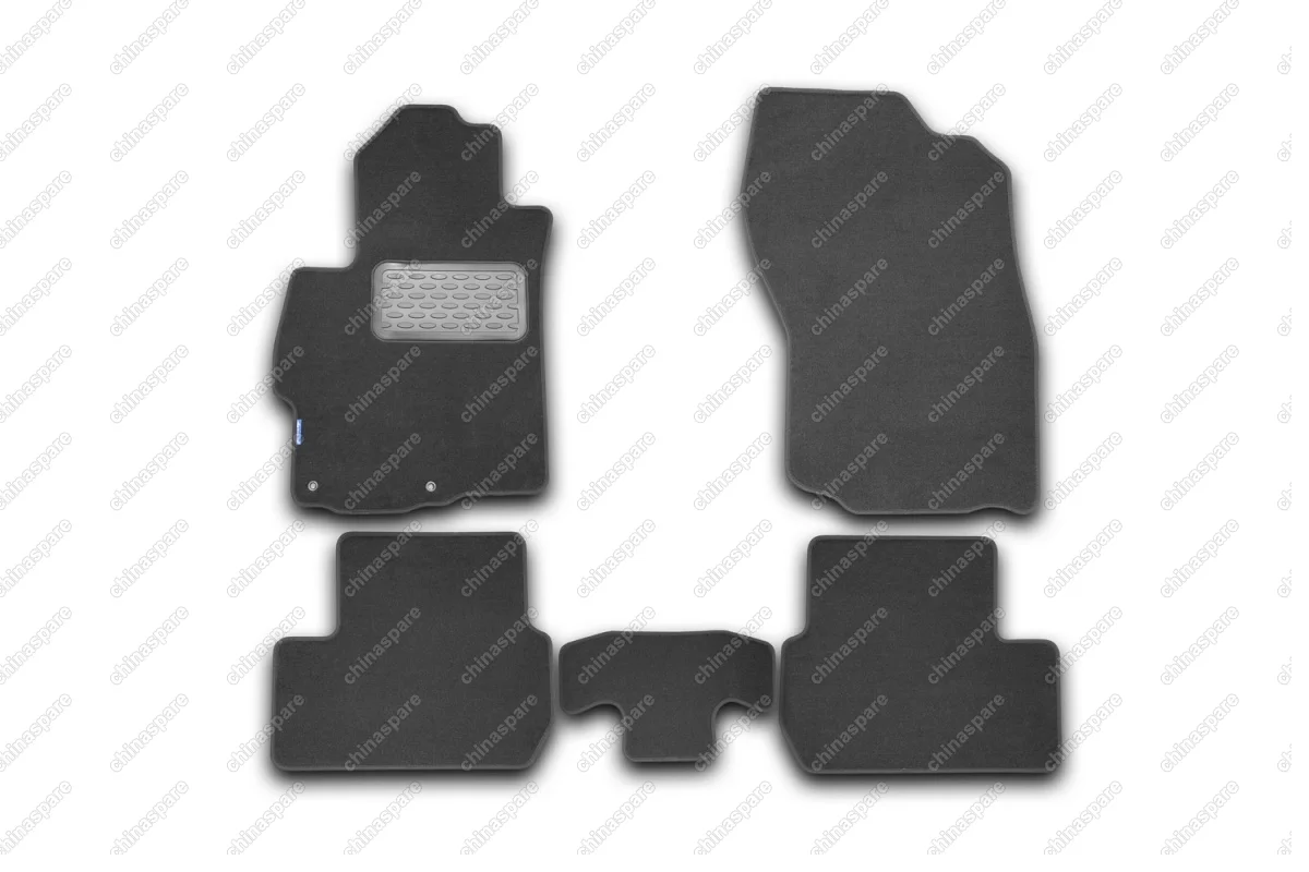 NLT352711110kh Коврики в салон MITSUBISHI Lancer X 2007->, cед., 5 шт. (текстиль)