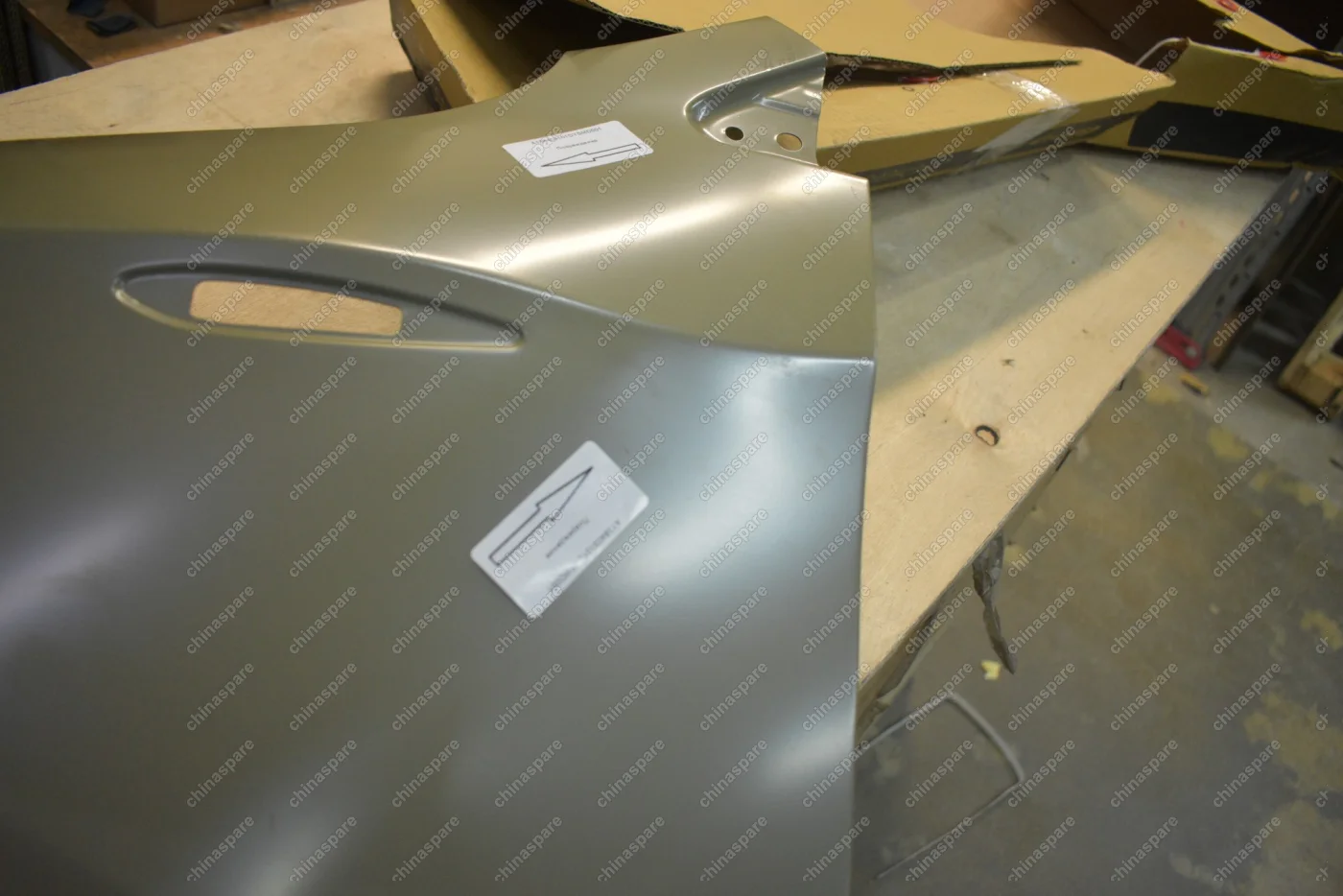 Крыло переднее левое SIMYI Chery Bonus (уценка)