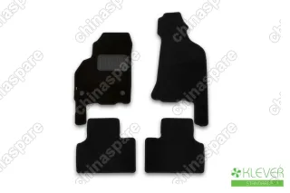 KLEVER02521601210kh Коврики в салон Klever Standard LADA Priora 2007->, хб., сед., 4 шт. (текстиль)