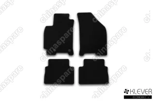 KVR01111001200k Коврики в салон Klever Econom DAEWOO Gentra 2013-2016, сед., 4 шт. (текстиль)