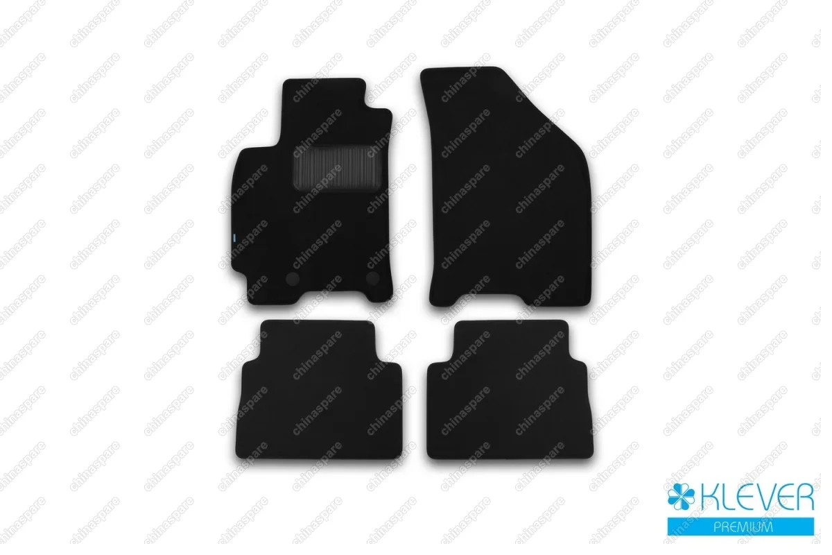 KVR03111022110kh Коврики в салон Klever Premium DAEWOO Gentra 2013-2016, сед., 5 шт. (текстиль)