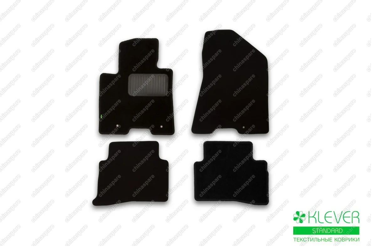 KLEVER02255101210kh Коврики в салон Klever Standard KIA Sportage 2016->, кросс., 4 шт. (текстиль)