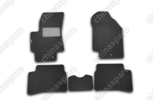 Коврики в салон KIA Rio III 2005-2011, сед., хб., 5 шт. (текстиль)