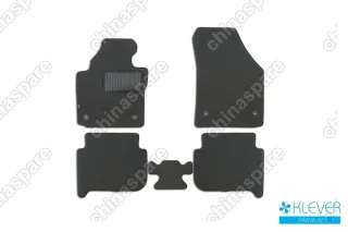 KLEVER03511022110kh Коврики в салон Klever Premium VOLKSWAGEN Touran АКПП 2006-2014, мв., 5 шт. (текстиль)