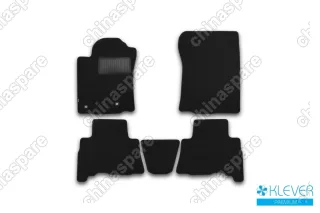 KVR03482922110kh Коврики в салон Klever Premium TOYOTA Land Cruiser 150, 5 мест, 2013-2015, 2015->, внед., 5 шт. (текстиль)