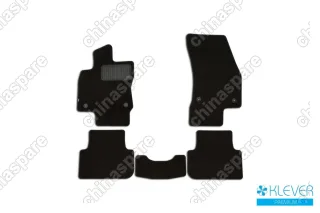 KLEVER03514722110kh Коврики в салон Klever Premium VOLKSWAGEN Tiguan, 2017->, кросс., 5 шт. (текстиль)
