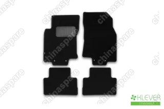 Коврики в салон Klever Standard NISSAN Qashqai, 2014->, кросс., сборка РФ, 4 шт. (текстиль)