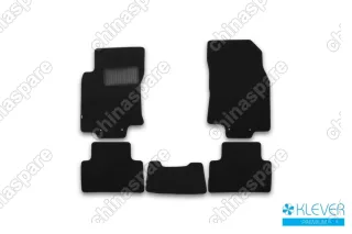 Коврики в салон Klever Premium NISSAN Qashqai, 2014->, кросс., сборка РФ, 5 шт. (текстиль)