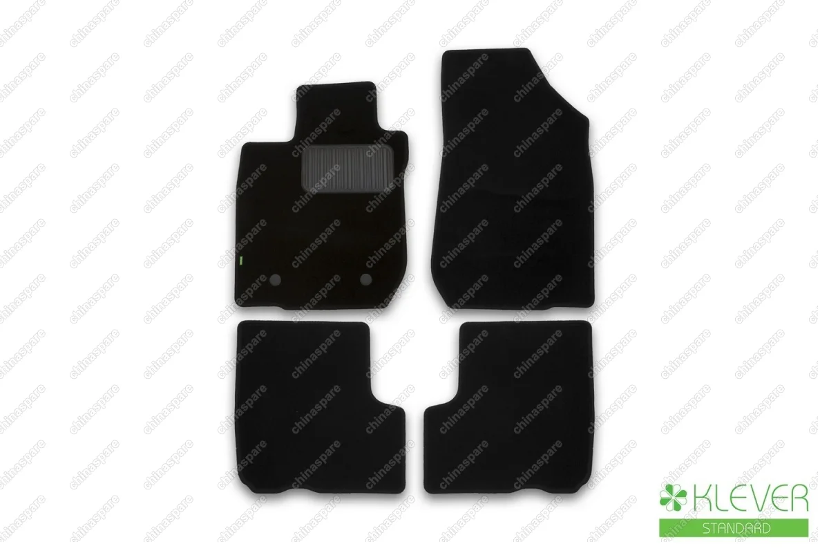 KLEVER02522701210kh Коврики в салон Klever Standart LADA Largus 5 мест 2012->, ун., 4 шт. (текстиль)