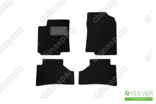 KVR02253901210kh Коврики в салон Klever Standard KIA Rio 2011-2017, хб., сед., 4 шт. (текстиль)
