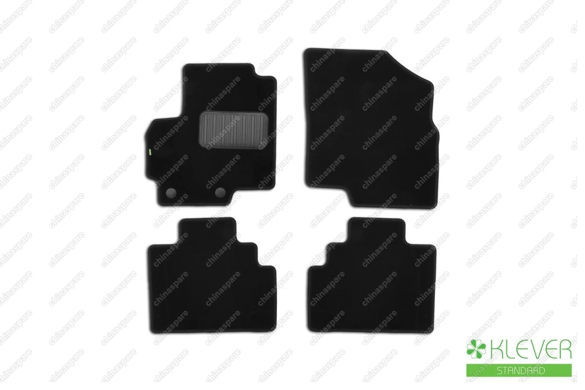 Коврики в салон Klever Standard CHERY Tiggo (T21) 2014-2017, 2017->, 4 шт. (текстиль)