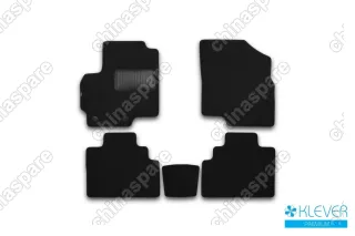 Коврики в салон Klever Premium CHERY Tiggo (T21) 2014-2017, 2017->, 5 шт. (текстиль)