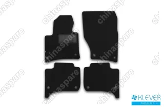 KVR03513622110kh Коврики в салон Klever Premium VOLKSWAGEN Touareg 2010-2018, внед., 4 шт. (текстиль)