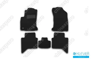 KLEVER03489822110kh Коврики в салон Klever Premium TOYOTA Hilux, 2015->, пикап., 5 шт. (текстиль)