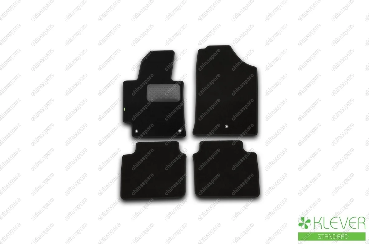 KVR02205601210kh Коврики в салон Klever Standard HYUNDAI Elantra 2014-2016, сед., 4 шт. (текстиль)