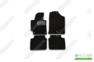 KVR02205601210kh Коврики в салон Klever Standard HYUNDAI Elantra 2014-2016, сед., 4 шт. (текстиль)