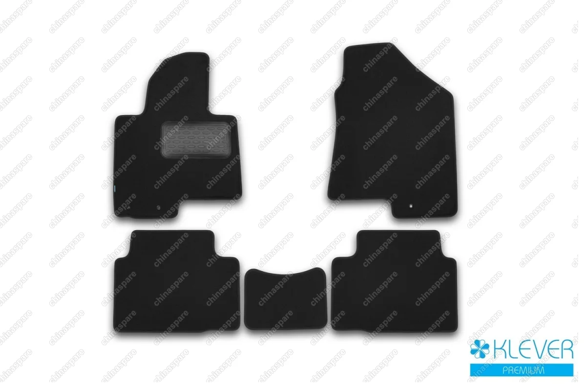 KVR03203622110kh Коврики в салон Klever Premium HYUNDAI IX35 2010-> кросс., 5 шт. (текстиль)