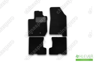 KLEVER02523401210kh Коврики в салон Klever Standard LADA Xray 2016->, хб., 4 шт. (текстиль)