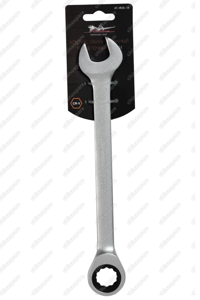 Ключ комбинированный трещоточный 19мм