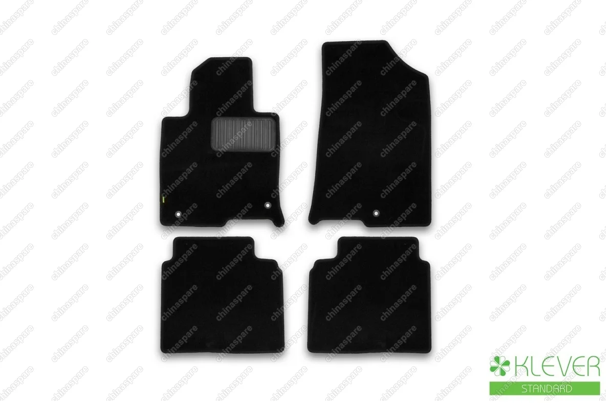 KLEVER02255301210kh Коврики в салон Klever Standard KIA Optima 2016->, сед., 4 шт. (текстиль)