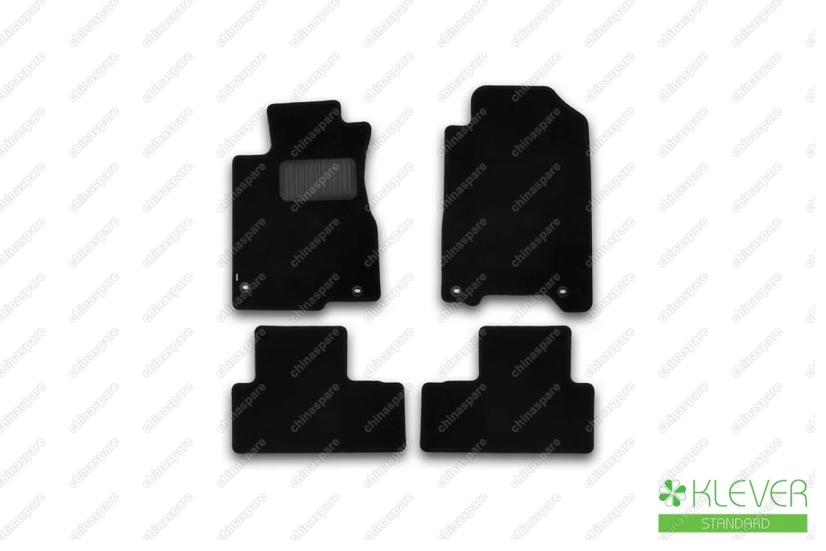KLEVER02183101210kh Коврики в салон Klever Standard HONDA CR-V, 2015->, кросс., с сабвуфером, 4 шт. (текстиль)