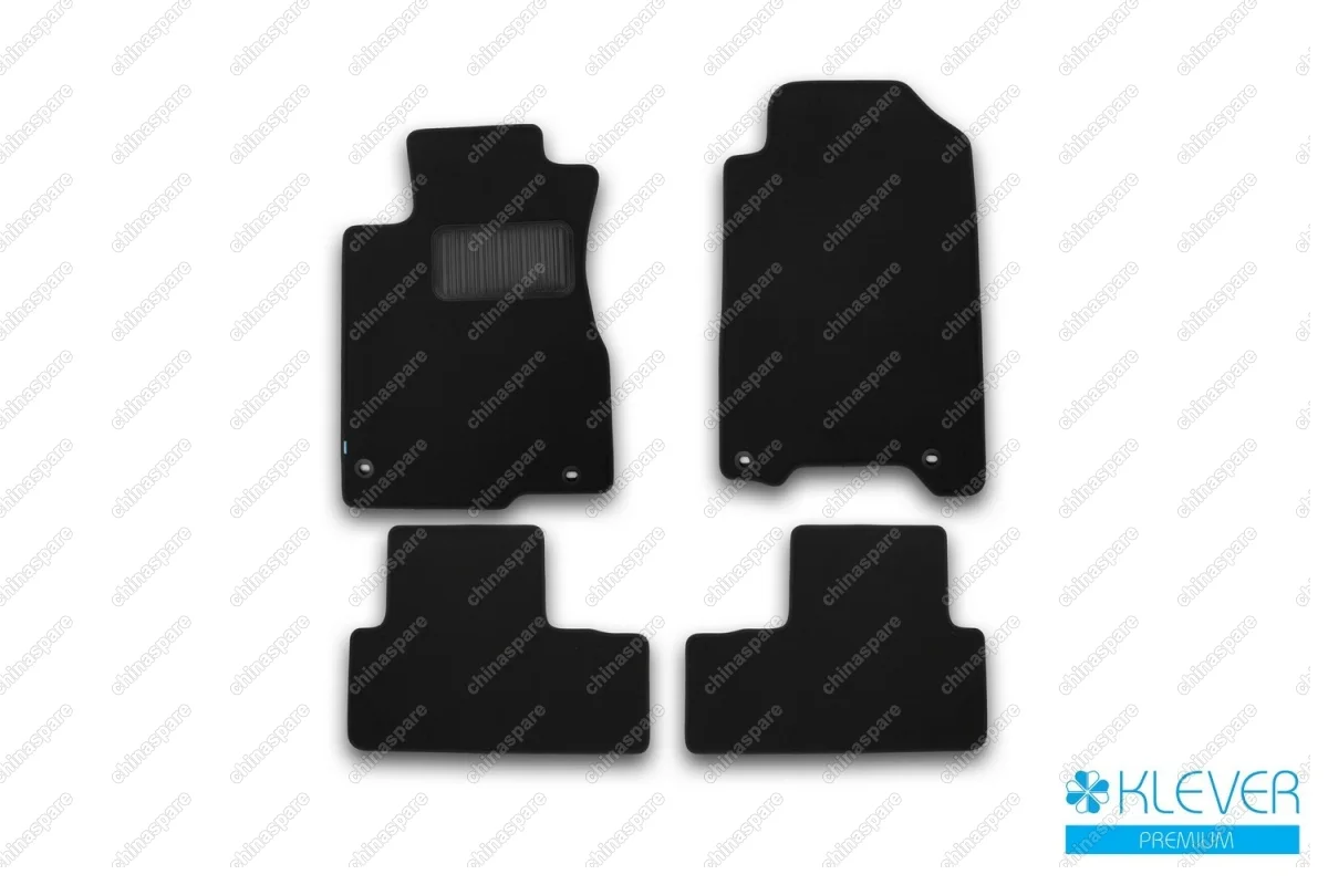 KLEVER03183122110kh Коврики в салон Klever Premium HONDA CR-V, 2015->, кросс., с сабвуфером, 4 шт. (текстиль)