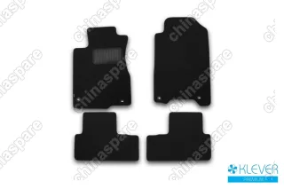KLEVER03183122110kh Коврики в салон Klever Premium HONDA CR-V, 2015->, кросс., с сабвуфером, 4 шт. (текстиль)