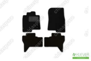Коврики в салон Klever Standard MITSUBISHI Pajero IV 2006->, внед., 4 шт. (текстиль)