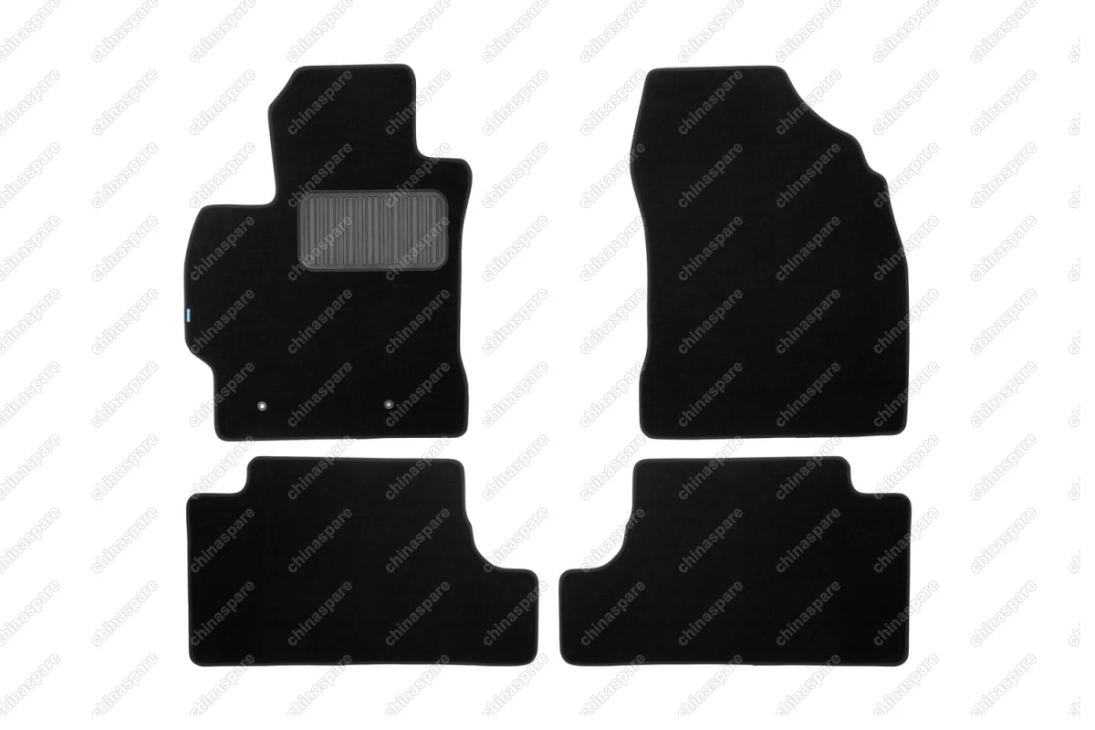 KLEVER03485122110kh Коврики в салон Klever Premium TOYOTA Corolla, 2007-2013, сед., 4 шт. (текстиль)