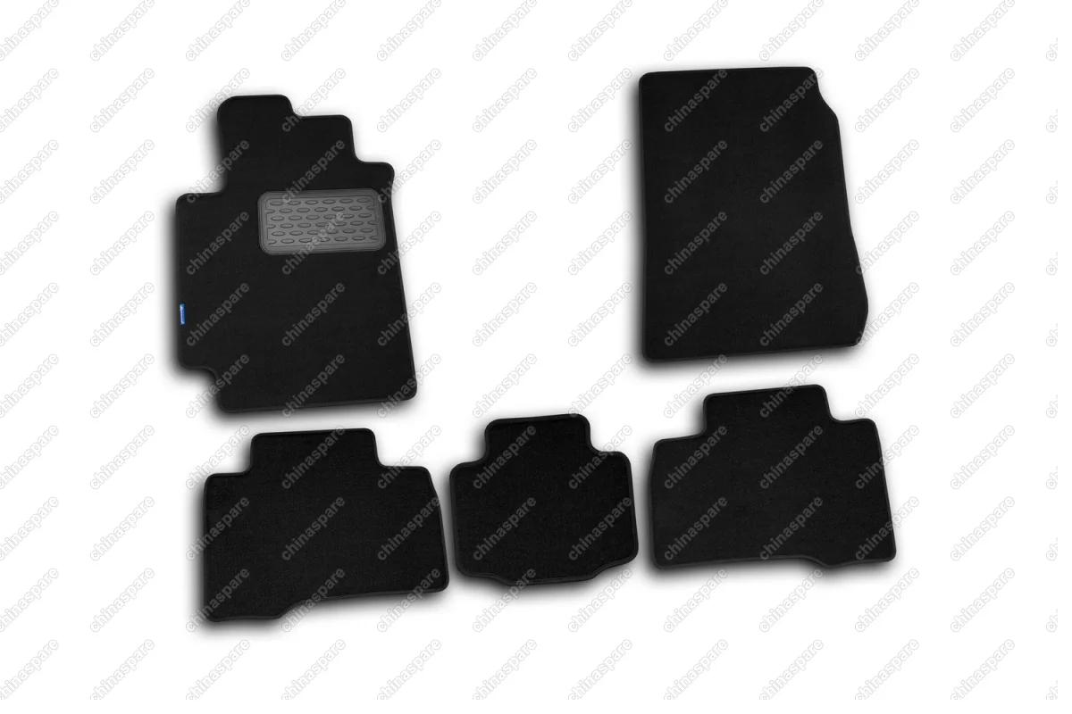 NLT471211110kh Коврики в салон SUZUKI Grand Vitara 5D 2005->, внед., 5 шт. (текстиль)