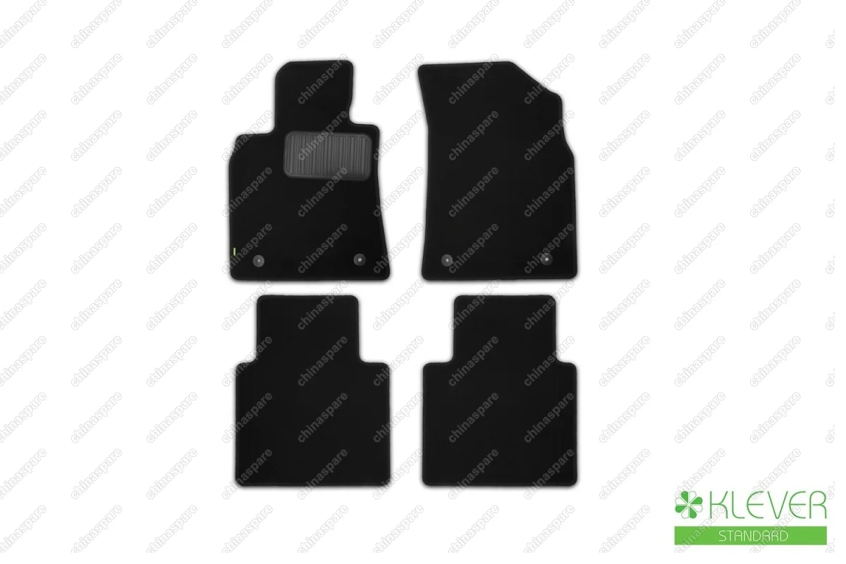 Коврики в салон Klever Standard GEELY GC9, 2016->, сед., 4 шт. (текстиль)