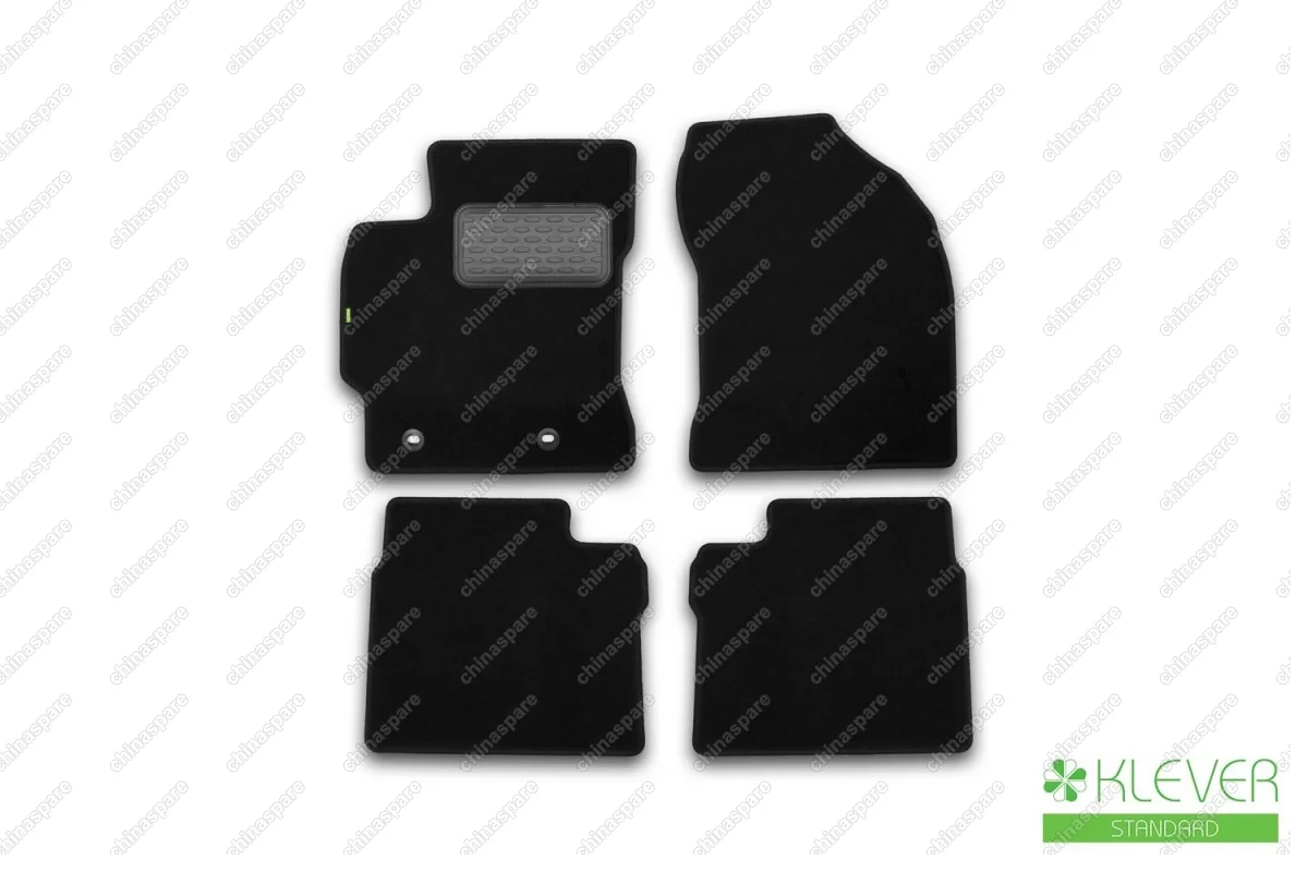 KVR02486901210kh Коврики в салон Klever Standard TOYOTA Corolla 2013->, сед., 4 шт. (текстиль)