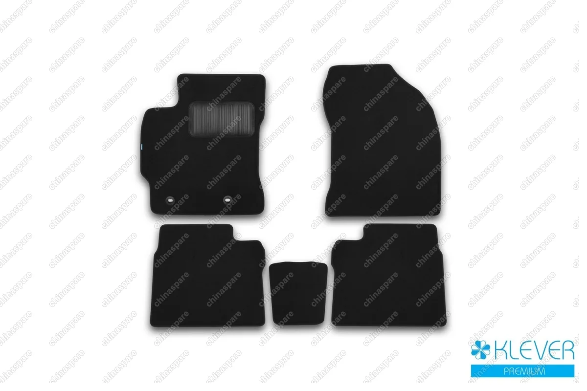 KVR03486922110kh Коврики в салон Klever Premium TOYOTA Corolla 2013->, сед., 5 шт. (текстиль)