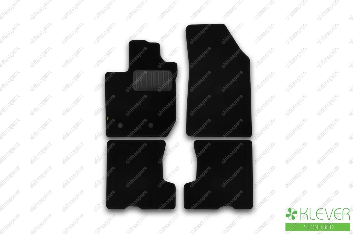 KLEVER02523501210kh Коврики в салон Klever Standard LADA Xray 2016->, хб., без ящика, 4 шт. (текстиль)