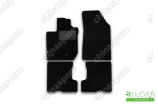 KLEVER02523501210kh Коврики в салон Klever Standard LADA Xray 2016->, хб., без ящика, 4 шт. (текстиль)
