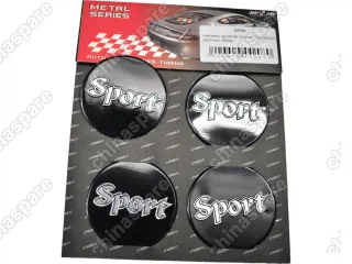 Наклейки на колпак ступицы с эмблемой Sport